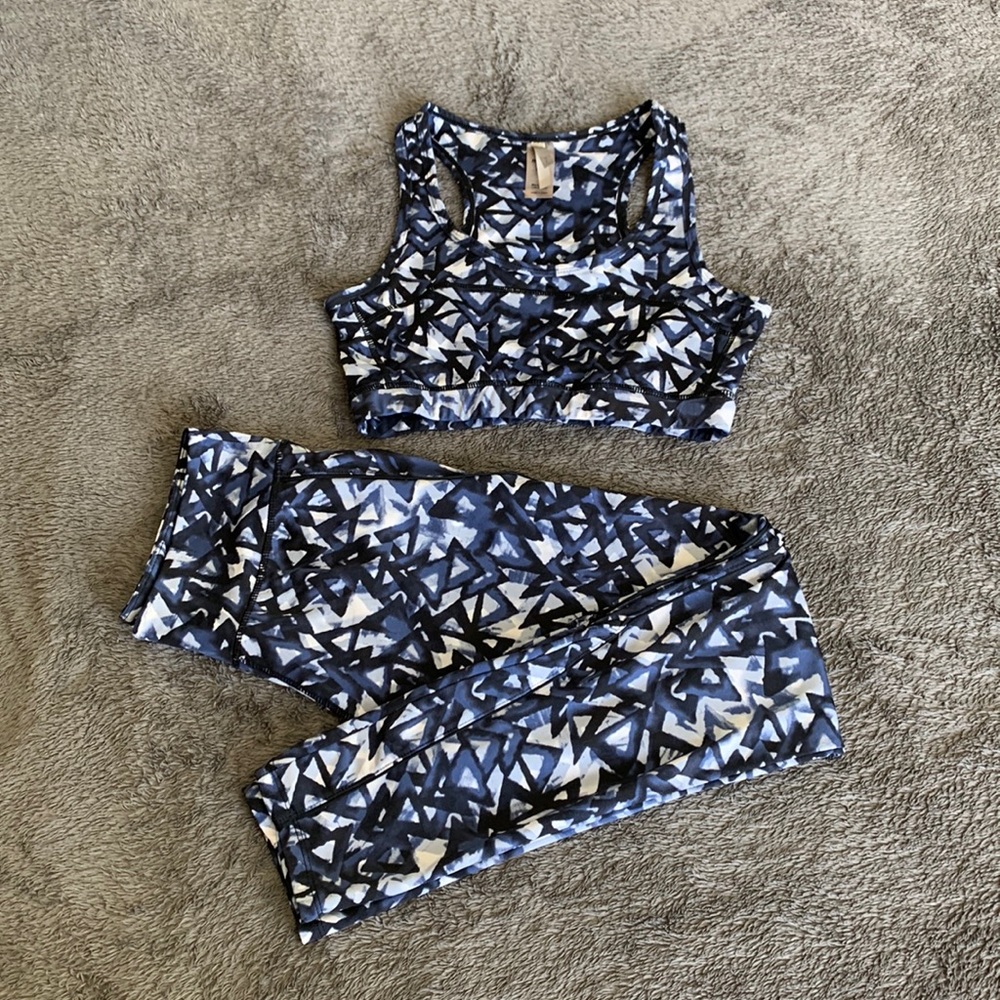 Mono b Leggings and Sports Bra Set